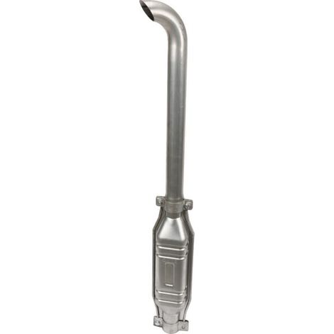 Auspuff m. gebogenem Rohr 45 mm UNIVERSAL EX980A45