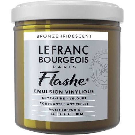 Peinture vinylique - Flashe - Bronze iridescent - 837 - Lefranc Bourgeois - 125ml