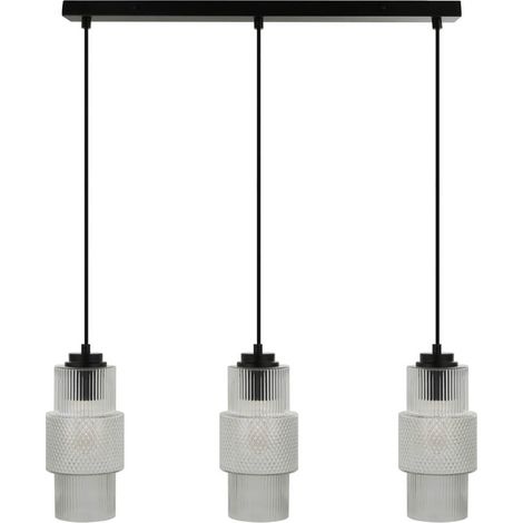 HOME DELUXE Suspension en verre YUKI - Transparent (1/2)