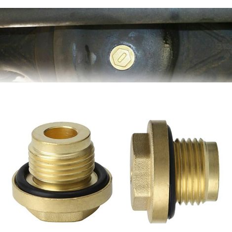 Paire de vis de vidange en laiton pour Land Rover Discovery 2, FK0102 (1/5)