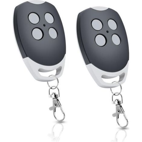 Lot de 2 télécommandes pour Porte de Garage - Compatible avec télécommande Ditec 433,92 MHz GOL4, BIXLG4, BIXLP2, BIXLS2-4 Canaux (1/4)