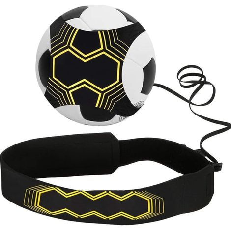 Entraîneur de football sans mains, kit d’entraînement solo pour agility et technique, équipement de pratique autonome pour joueurs, matériel d’exercice de foot à domicile. (1/4)