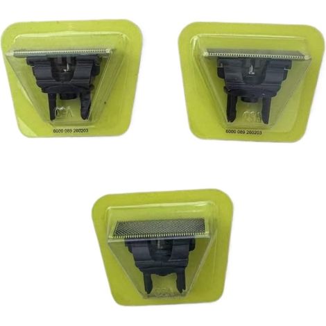 Lame De Remplacement Rasoir, Compatible For One&Blade, QP2520 QP2530 QP2620 QP2630 QP6510 QP6520 Tondeuse À Barbe Électrique Hybride(3pcs blades) (1/3)