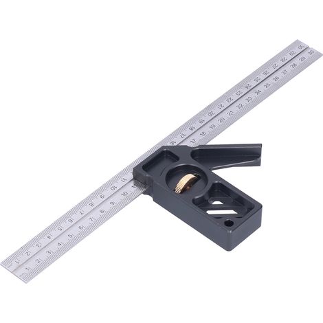 Aktiver Winkelmesser, großer Messbereich, einfache Bedienung, verstellbar, robuster Stahl-Linealbegrenzer (1/5)