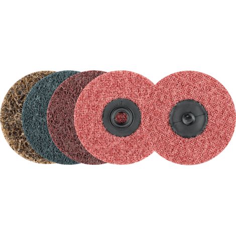 PFERD TOOLS COMBIDISC harte Vliesronde CD Ø 20mm A100G für Feinschliff und Finish 50 Stk (1/4)
