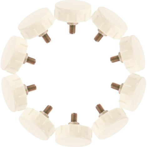Packung mit 10 Schrauben zur Befestigung des Lüfter-Heberohrs, robustes Zubehör, kompatibel mit Lüftern (1/5)