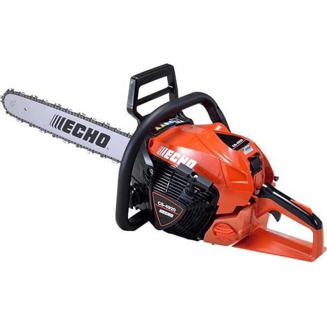 Echo – Tronçonneuse thermique 38cm – Cylindrée 50.1cm3 – Puissance 2.5kW – Système d'allumage électronique – Tendeur de chaîne latéral