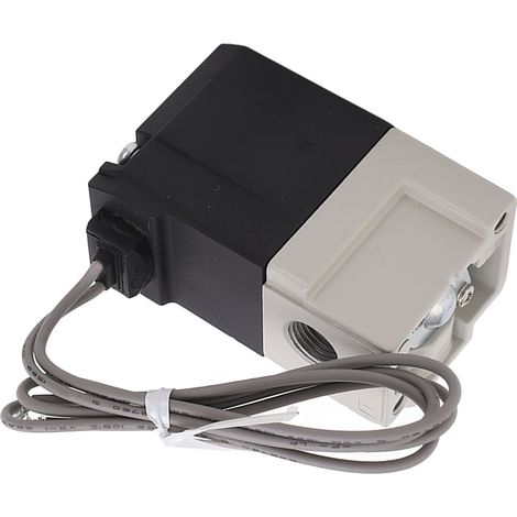 Électrovanne pneumatique 3 voies 2 positions type SMC G1/8 vide air AC220V pour circuit sous vide. (1/5)