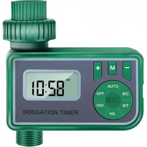 [JAMAIS UTILISÉ]Minuterie de sprinkler1pièces, minuterie d'eau de tuyauterie d'eau programmable Minuterie d'arrosage d'irrigation automatique (1/5)
