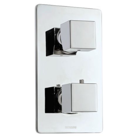 Bossini – Mitigeur thermostatique de douche chrome 2/3/4/5 voies – Finition chromée – Matériau laiton – Dimensions 120x210 cm (1/3)