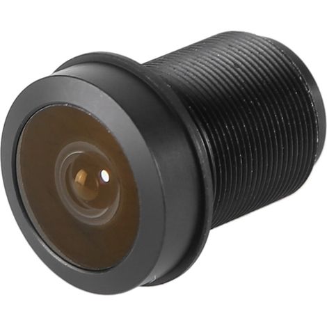 Objectif fisheye grand angle 1,44 mm 1/2,5" 5 MP HD 180° pour caméra de surveillance CCTV