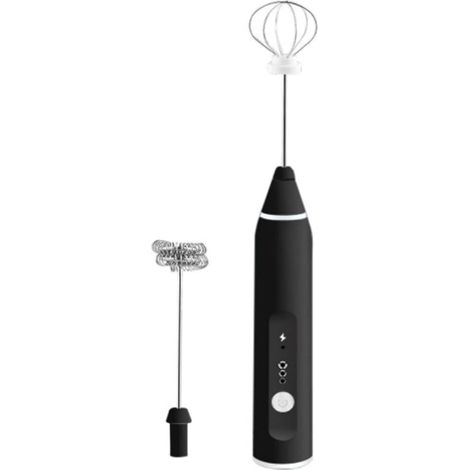 Agitateur Automatique - Double Tete - Rechargeable USB - Pour Boissons Soupes Sauces - 1 Unite (1/5)