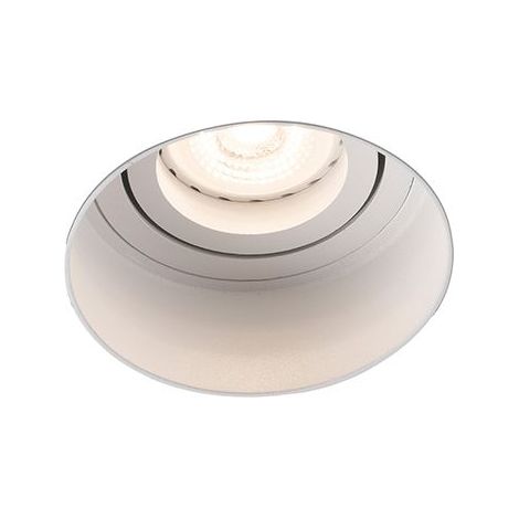 Faro Barcelona – Lampe encastrable orientable blanche GU10 8W – Spot pour plafond IP20 – Acier – 40110 (1/5)