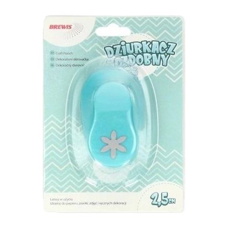 Dekorative Stanze – Blume 2,5 cm, gemischt