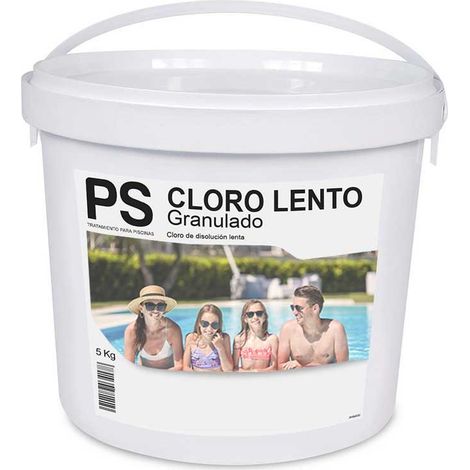 Cloro Lento Granulado 5 Kg y 30 kg  Tamaño: 30 Kg