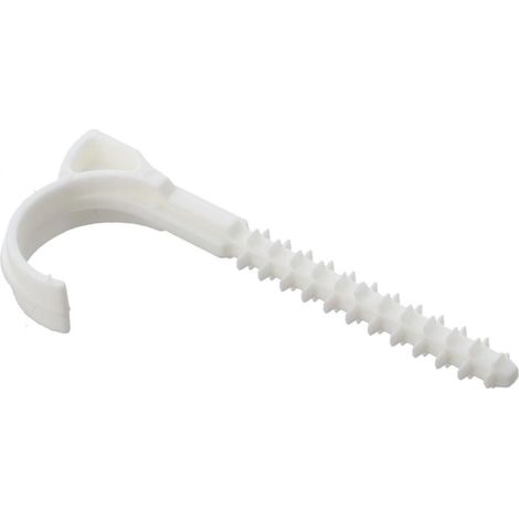 Gancio portacavi a montaggio rapido per tubi e cavi fi 24-28mm ushm - 25 /25 pz./ 15.5