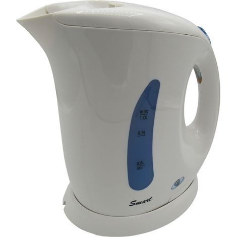 830W 1 Litre Electric Camping Kettle - Caravan Cordless Low Wattage (1/5)