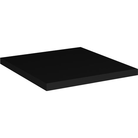 Plan-Vascheneinheit VANO – L30 × B40 cm – Mattschwarz – Aufsatz – Kompaktes Zusatzelement