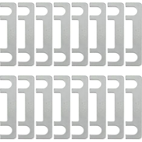 Fusibles Plats à Languette 50A, pour Auto, Camion, Moto et Camping-Car, Assortiment Multi-Ampérages Inclus 50A (1/5)