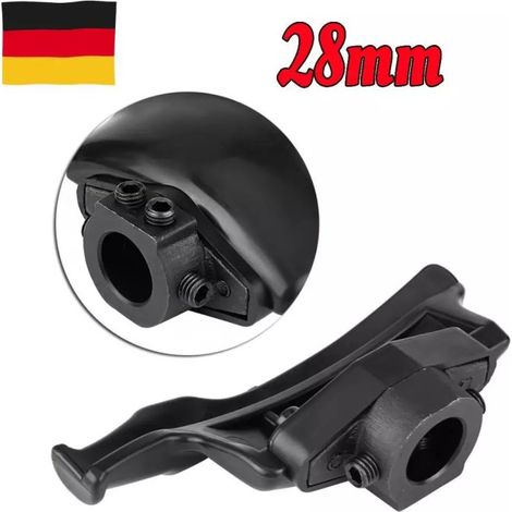 1 tête de montage de pneu Divers accessoire de portail, en plastique noir, diamètre 28 mm, pour machines à démonter les pneus (1/5)
