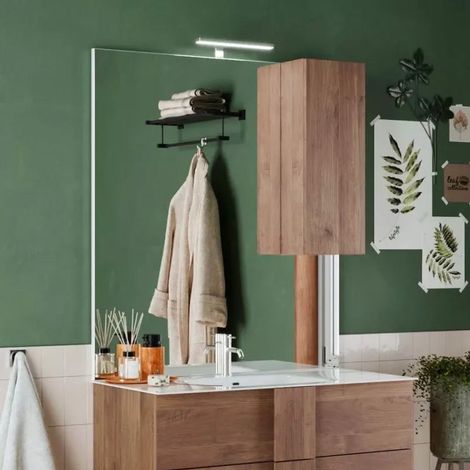 Miroir LED ROMA avec colonne - Arredobagno Campania (1/3)