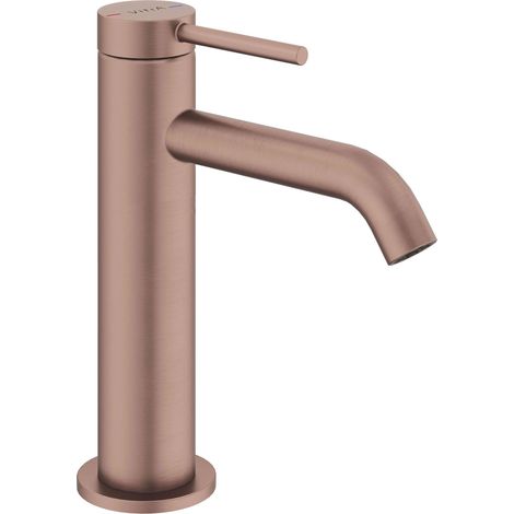 Vitra Minimax Round Basin Mixer Tap - Brushed Bronze (1/2)