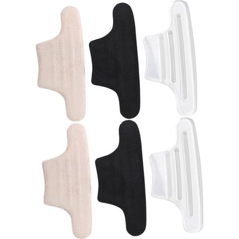 Protections de talon en gel antifriction, 3 paires, dos adhésif (1/5)