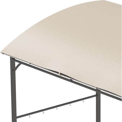 Grillpavillon Gartenpavillon UV Schutz 215x150 Beige HAVRYA (1/4)