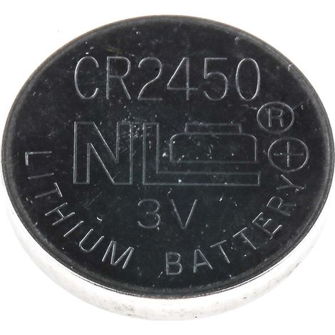 Pile bouton CR2450 RS PRO, 3V, 24.5mm ( Prix pour Paquet de 5 ) (1/3)