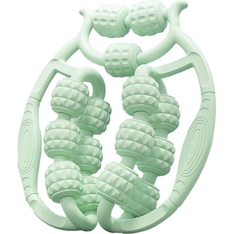 Rouleau de massage musculaire - Rouleau de massage pour les jambes, 15 rouleaux, rouleau de massage pour les mollets, les jambes, les bras et soulage les épicondylites. (1/5)