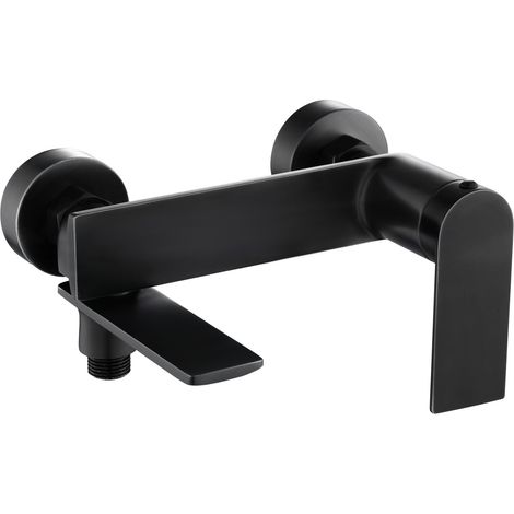 Mexen Zero Badewannenarmatur, schwarz - 71130-70 (1/2)