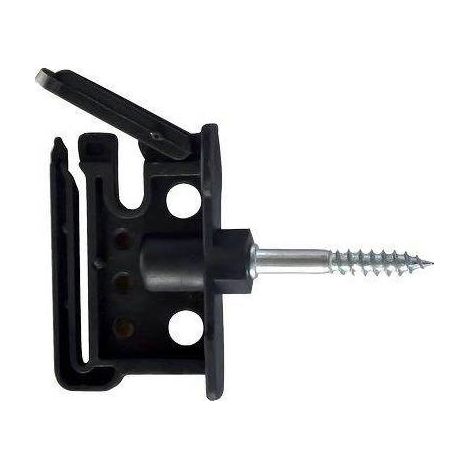 25,0 x ISOLATORE ELETTRORECINZIONE PIATTO DUO VITE LEGNO
