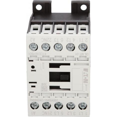 Contactor de potencia 7A 3P 230V CA 0Z 1R DILM7-01 (230V50HZ,240V60HZ) 276585