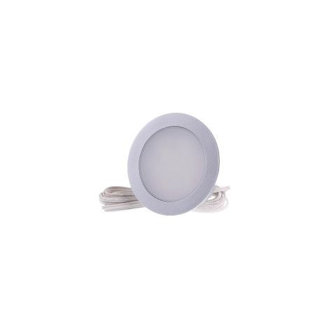 hera LED-Einbauleuchte FR 68-LED 4W warmweiß chrom-matt (1/2)