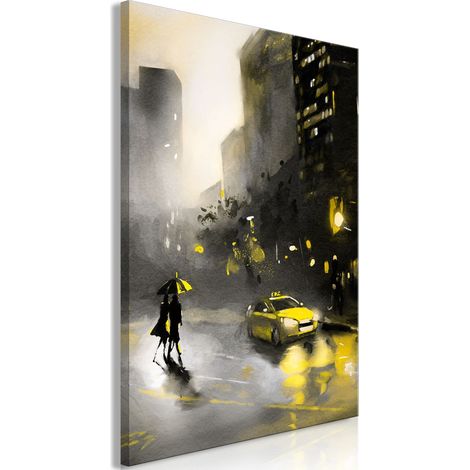 Gemälde – City Glow (1-teilig) vertikal (1/3)