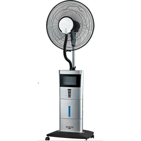 DOMAIR FRESH- Brumiventilateur - 100 Watts - 3 Vitesses  - Gris argenté