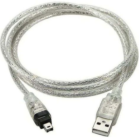 USB-Stecker auf FireWire IEEE 1394 4-Pin Adapterkabel Ilink 1394 Kabel für Sony