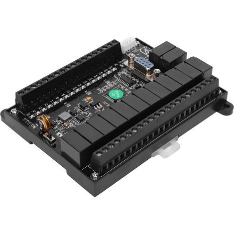 Carte de commande PLC, automate programmable, module de relais temporisé avec sortie analogique FX1N-30MR DC10-28V (1/5)