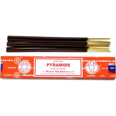 Encens Satya 15g - Pyramide- Vendu par 1 (1/2)