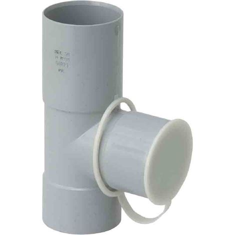 Girpi – Collecteur d'eaux de pluie de gouttière – Raccord Ø 80mm – Sortie Ø 50mm – Installation rapide sans collage – Démontage facile pour nettoyage