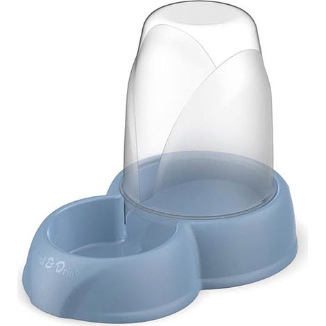 Futter- und Wasserspender Mini Eat & Drink 1,6 l für Hunde und Katzen (1/3)