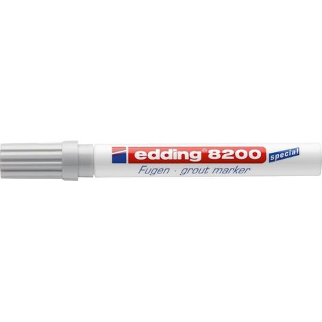 Marcador 8200 plata gris 2-4mm Edding