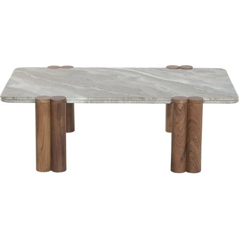 Mesa Centro Mango Marmol 120X73,5X38 Marron (1/5)
