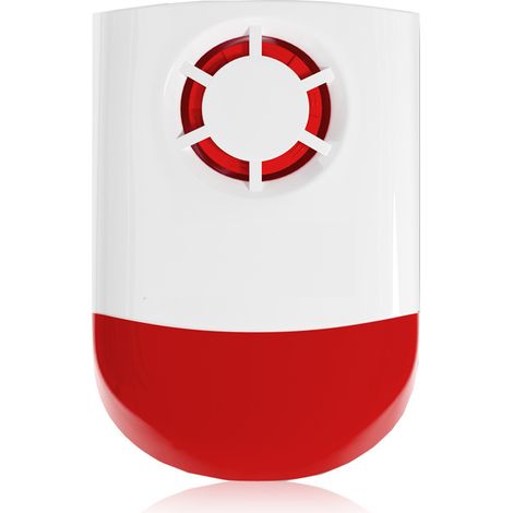 Alarme sonore et lumineuse sans fil domestique 433/315 MHz (1/3)