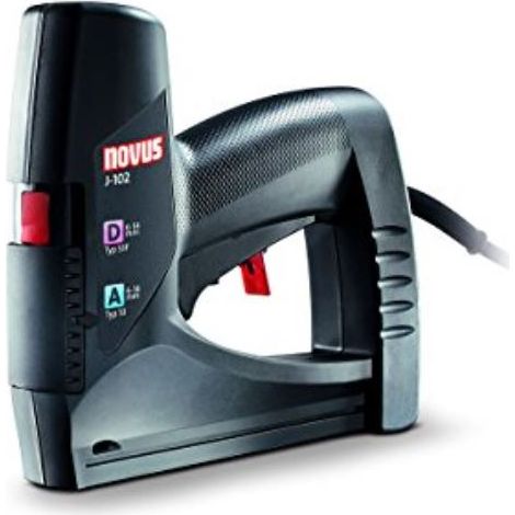 Novus Elektrotacker J-102 Klammergerät Tackerpistole Elektrotacker bis 14mm (1/5)
