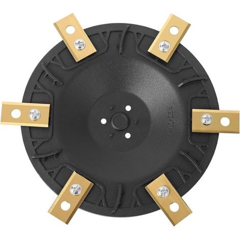 Disque de rechange pour tondeuse robot, disque rotatif 6 lames + 6 lames, compatible avec WORX/Landxcape/Kress/Einhell (1/4)