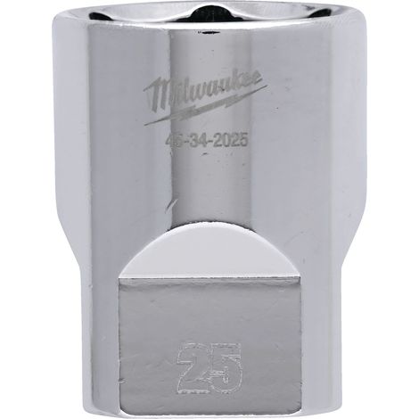 Chiave a bussola Milwaukee 4932480023 finitura cromo design four flat (1/2)