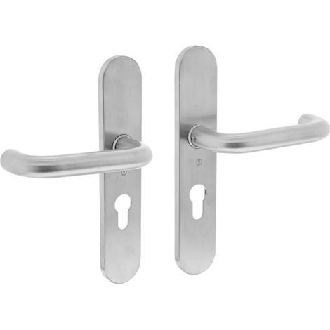 Poignée de porte étanche Rond PC 55mm acier inoxydable - 0035.057629