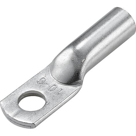 TRU COMPONENTS TC-12885888 Cosse de câble tubulaire 180 ° M6 10 mm² Ø du trou: 6 mm 1 pc(s) (1/2)