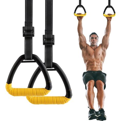 Turnringe für Erwachsene,Fitnessgeräte mit Ringen (1/4)